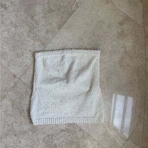 Princess Polly Cream Knit TubeTop